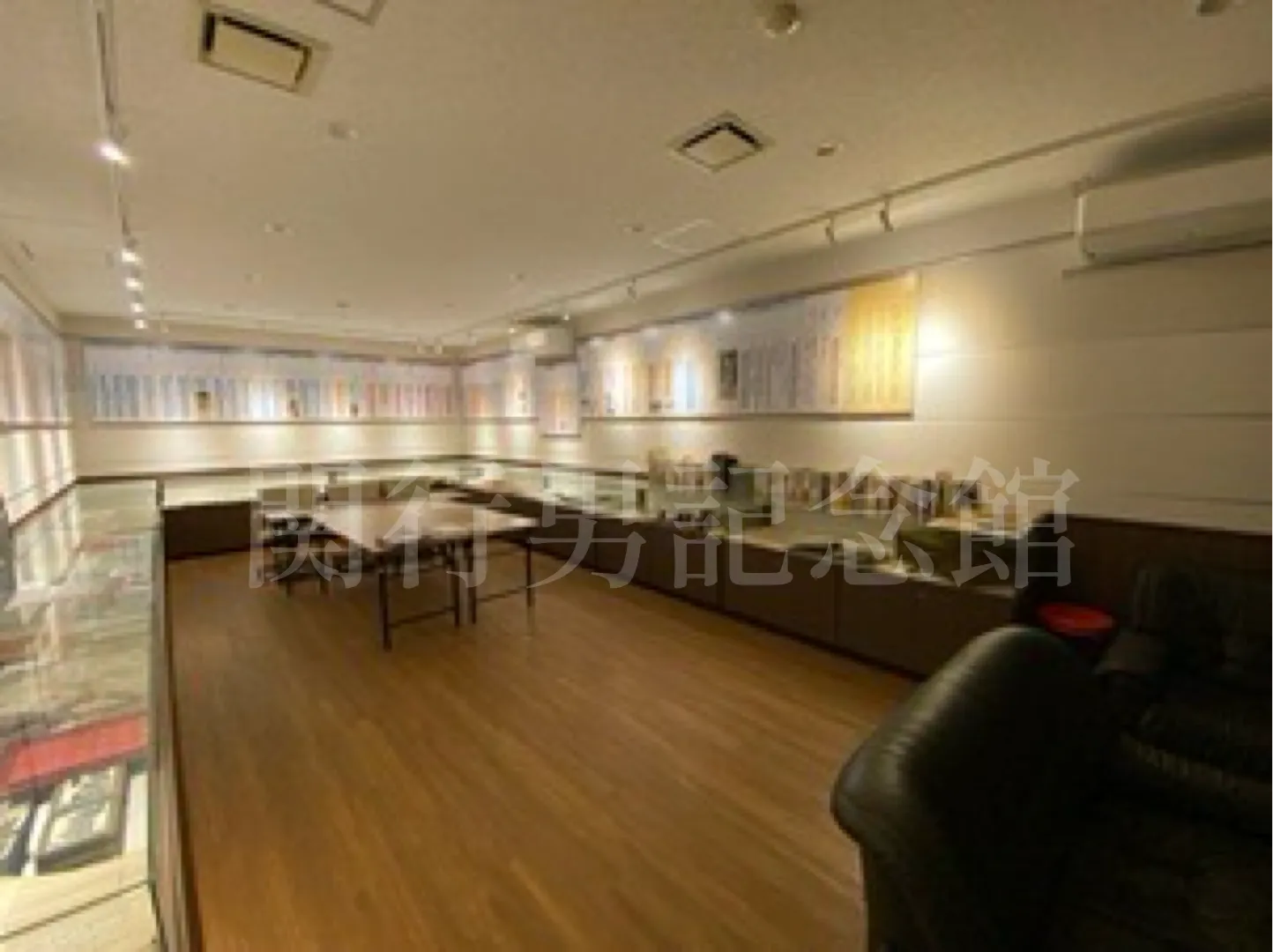 青森縣護國神社の史料展示室