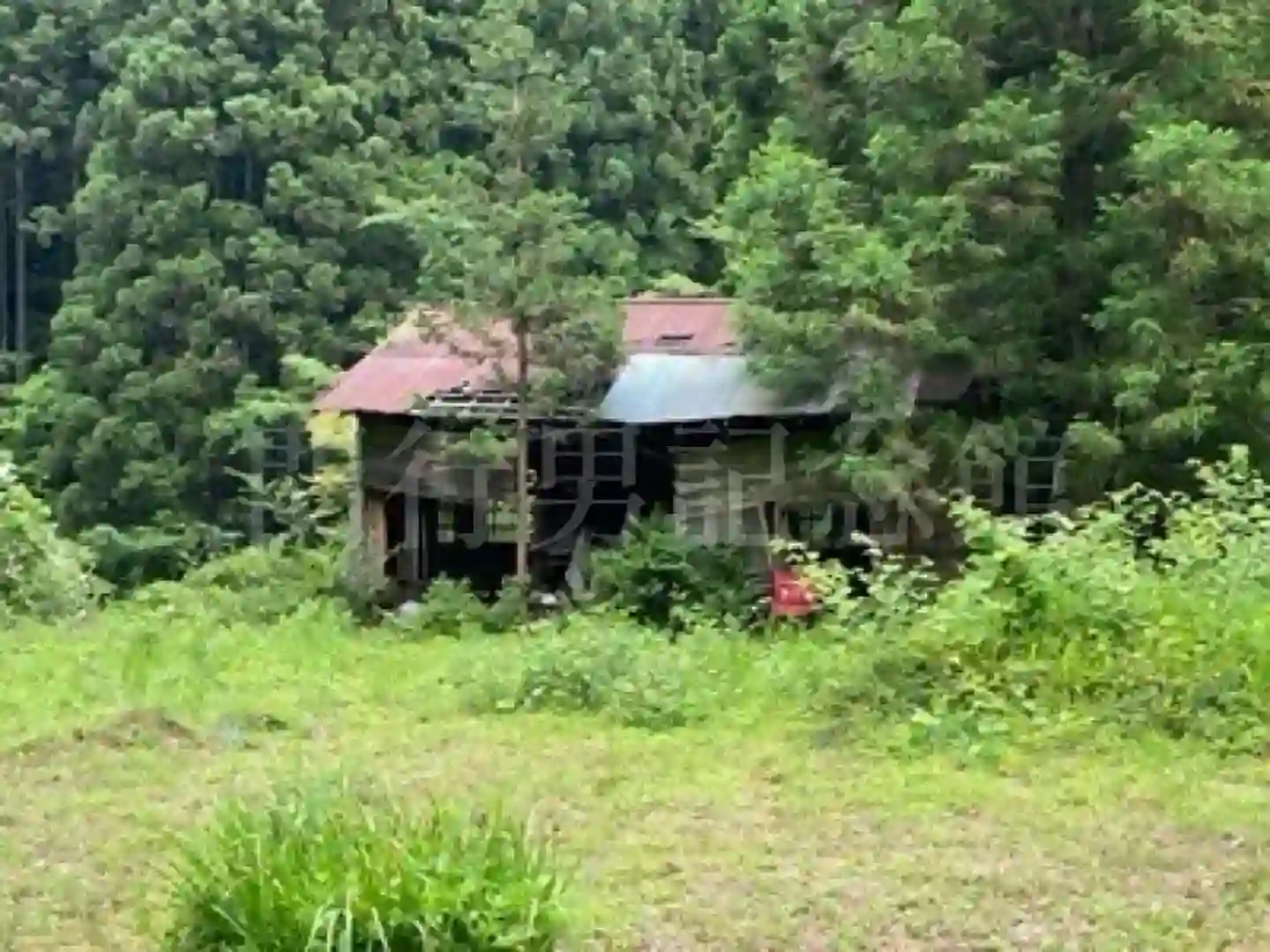 唯一屋根が遺っていた建物