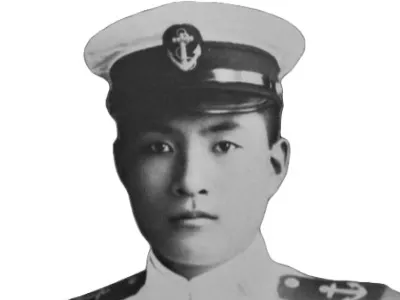 海軍兵学校在学時代の関行男海軍中佐