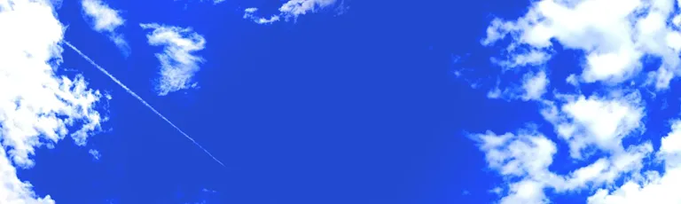 青空と白い雲