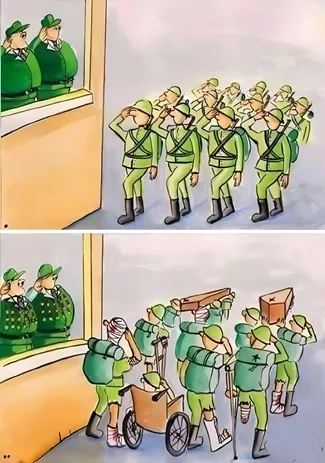 戦争の風刺画