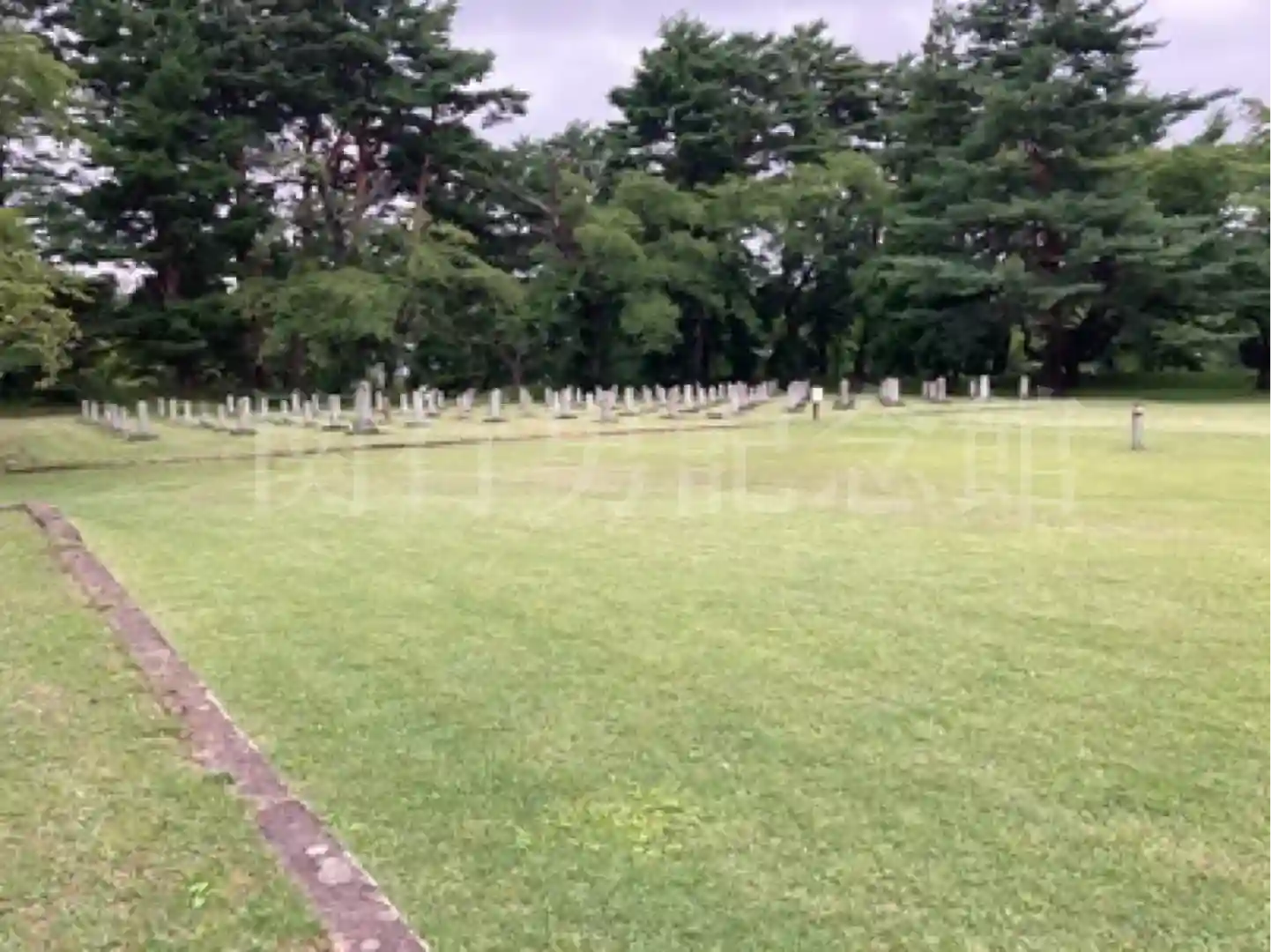 青森市幸畑の陸軍墓地